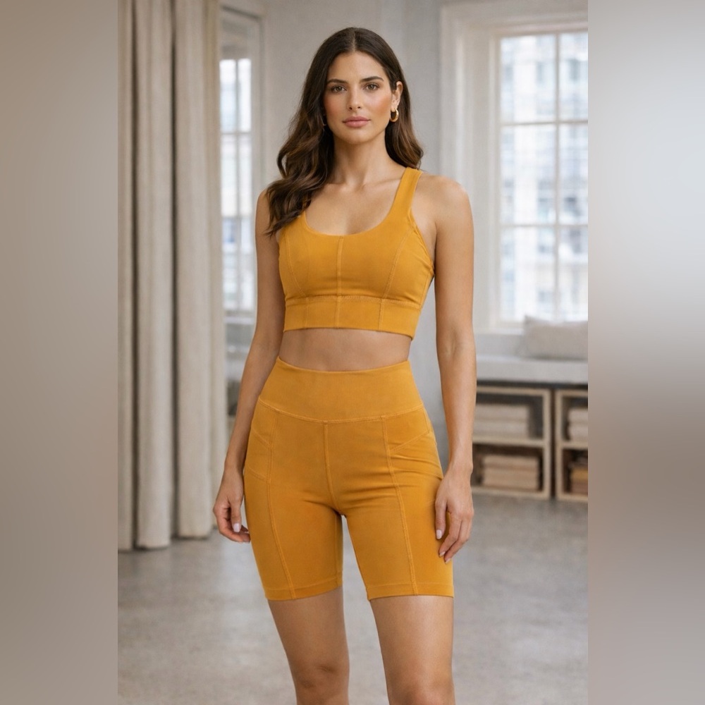 Sabe Athletic Mustard Yellow Set